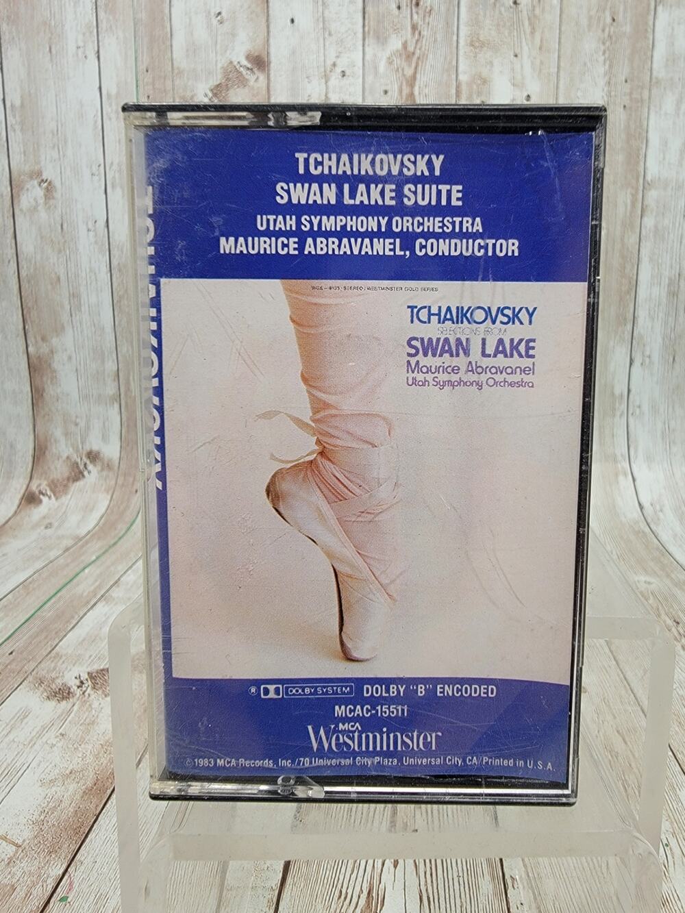 Tchaikovsky Swan Lake Selections Cassette Maurice Abravanel